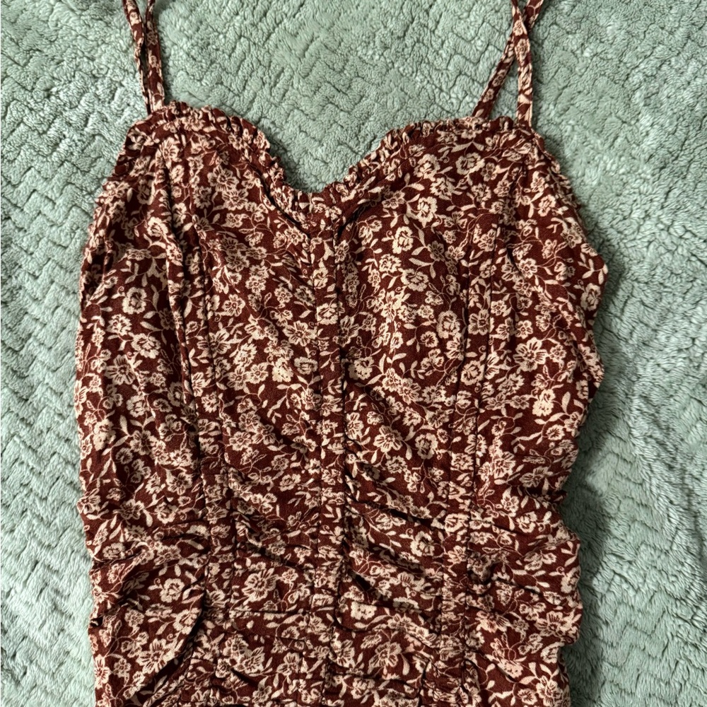 Idyllwind Burgundy Floral Camisole